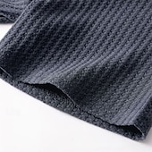 economico Camicie Popover da Uomo-Per uomo Camicia Camicia Estiva Camicia casual Camicia da Spiaggia Camicia con Bottoni Nero Bianco Rosso Borgogna Blu reale Manica Corta Semplice Colletto a Camicia Vacanza Camicia hawaiana
