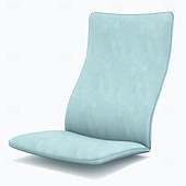 abordables Housse de canapé-Housse de coussin de chaise 100% coton couleur uniforme sans housse de coussin