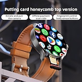 Χαμηλού Κόστους Smartwatch-iMosi 4G SIM Έξυπνο Ρολόι WiFi GPS Παρακολούθηση Καρδιακού Ρυθμού Bluetooth Android iOS 1880mAh Μπαταρία 1.95