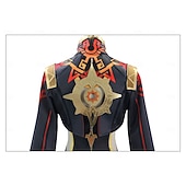 halpa Anime-asut-Elementtisaaga Mavuika Anime Cosplay-Asut Cosplay-Peruukit Cosplay-puvut Cosplay-Peruukit Halloween Naamiaiset Suoritus Juhla Takki Trikoot / Kokopuku Käsineet Käyttötarkoitus Naisten Aikuisten