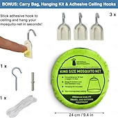 preiswerte Betthimmel &amp; Vorhänge-Bett-Baldachin Baumwolle Loft solid Kinder zusammenklappbare runde Hoop durchsichtige Moskito-Netz Mädchen Bett-Baldachin