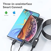 billiga Mikroskop och endoskop-typ-c 2-i-1 digitalt mikroskop bärbart 8led 1600x förstoring endoskop för iphone android telefon inspektion kamera mikroskop