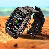 levne Chytré hodinky-696 Chytré hodinky Fitness Tracker ECG PPG Bluetooth Upozornění na hovor Android iOS IP67 44mm 1.96