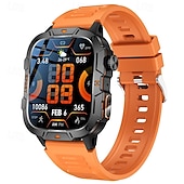 abordables Relojes inteligentes-Reloj inteligente LED para hombres llamada Bluetooth modo multi-deporte monitor de salud Android iOS