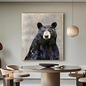 preiswerte Tiergemälde-handgemaltes abstraktes Besr-Kunstwerk Besr-Gemälde auf Leinwand extragroßes abstraktes Kunstgemälde handgemaltes übergroßes strukturiertes Gemälde Tierkunst-Ölgemälde großes Leinwandgemälde