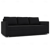 baratos Capa do sofá futon.-capa de sofá-cama capa de veludo futon capas de cor sólida acolchoadas frihetcover litb capa prime