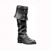 levne obuv-Retro Středověké Renesanční Boty Pánské Dámské Unisex Keltské Pirát předvečer Všech svatých Karneval Plesová maškaráda Večírek Plesová maškaráda Dospělé Boty