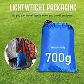 abordables Protection Solaire-1 hamac de camping en nylon robuste avec moustiquaire - anti-insectes solaire auto-respirant comprenant une ceinture d&#039;arbre et un sac de voyage d&#039;aventure en plein air portable