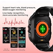 levne Chytré hodinky-696 Chytré hodinky Fitness Tracker ECG PPG Bluetooth Upozornění na hovor Android iOS IP67 44mm 1.96