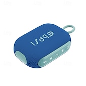 abordables Altavoces-Altavoces Bluetooth portátiles con sonido envolvente 360 para ciclismo y deportes al aire libre, mini subwoofer inalámbrico impermeable para coche, batería de larga duración