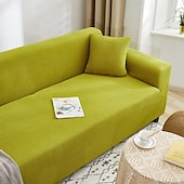 ieftine Cuvertură Canapea-husă de canapea din țesătură jacquard elastic husă de canapea extensibilă husă de canapea în formă de L husă de colț pentru sufragerie 1/2/3/4 locuri