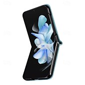 cheap Samsung Cases-Phone Case For Samsung Galaxy Z Flip 7 Z Flip 6 Z Flip 5 Z Flip 4 Back Cover Magnetic Support Wireless Charging Card Slot Retro TPU PU Leather