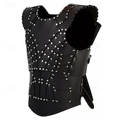 abordables Armadura-Retro Antiguo Medieval Renacimiento Faja Armas y Armaduras Baile de Máscaras Remache Hombre Celta Carnaval Mascarada Rendimiento Víspera de Todos los Santos Mascarada Adulto Faja