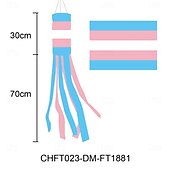 cheap Garden Flags, Banner-June Pride Month Rainbow Column Windsock Flag Fly in Breeze Outdoor Hanging Colorful LGBT+ Parade Garden Decorative Flag with Rainbow Long Tails Happy Pride