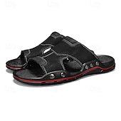 abordables Sandalias casuales-Sandalias de exterior sin cordones para hombre con diseño ergonómico: ideales para playa, deportes al aire libre y uso informal.