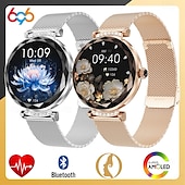 halpa Älykellot-696 NX7PRO Älykello 1.19 inch Älykello Bluetooth EKG + PPG Askelmittari Puhelumuistutus Yhteensopiva Android iOS Naisten Handsfree puhelut Viestimuistutus IP 67 40 mm kellokotelo