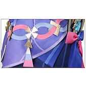 billige Anime-kostymer-Genshin Impact Cosplay Citlali Anime Cosplay kostyme Drakter Cosplay-drakter Karneval Maskerade Ytelse Fest Frakk Skjørte Hansker Til Dame Voksne