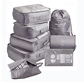 cheap Luggage &amp; Travel Storage-8-Piece Compression Packing Cubes Set for Travel, Luggage Organizer, Clothing and Accessories Sorting Storage Bags, Suitcase Organizing Set for Efficient Packing