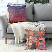 cheap Floral &amp; Plants Style-Beautiful Flower Decorative Toss Pillows Cover 1PC Soft Square Couch Cushion Case Pillowcase for Bedroom Livingroom Sofa Chair