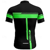 voordelige Heren shirts-Voor heren Wielrenshirt Korte mouw Fietsen T-shirt Shirt met 3 achterzakken Bergracen Ademend Sneldrogend Anatomisch ontwerp Lampenkatoen Geel Rood Blauw Sport Kleding