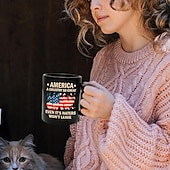 cheap Mugs &amp; Cups-Patriotic Coffee Mug America A Country So Great 11oz Black Ceramic Cup Funny USA Gift for Men Women Veterans Independence Day Political Humor Drinkware