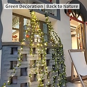 preiswerte Solarschulenleuchten-10m-100 LED-Perlen Solarleuchten für den Außenbereich Klettertiger Kupferdraht Lichterkette Innenhof Garten Hochzeit Party Balkon Festival Atmosphäre dekorative Lichterkette