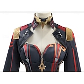 halpa Anime-asut-Elementtisaaga Mavuika Anime Cosplay-Asut Cosplay-Peruukit Cosplay-puvut Cosplay-Peruukit Halloween Naamiaiset Suoritus Juhla Takki Trikoot / Kokopuku Käsineet Käyttötarkoitus Naisten Aikuisten