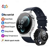Χαμηλού Κόστους Smartwatch-696 UC03 Εξυπνο ρολόι 1.39 inch Έξυπνο ρολόι Bluetooth ΗΚΓ + PPG Βηματόμετρο Υπενθύμιση Κλήσης Συμβατό με Android iOS Γυναικεία Άντρες Κλήσεις Hands-Free Υπενθύμιση Μηνύματος IP 67 Θήκη ρολογιού 48mm