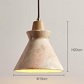 abordables Suspension-21 cm Design de Lanterne Suspendue Formes Géométriques Suspension Pierre Style Artistique Style Formel Le style rétro ancien Traditionnel / Classique 110-120V 220-240V