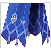 billige Anime-kostymer-Genshin Impact Cosplay Citlali Anime Cosplay kostyme Drakter Cosplay-drakter Karneval Maskerade Ytelse Fest Frakk Skjørte Hansker Til Dame Voksne