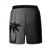 abordables Bañadores &amp; Pantalones de surf-Hombre Bañador Boardshort Bañador Natación Corto Bañadores Pantalones Tropical Impreso Correa Con bolsillos Secado rápido Con bolsillos Pantalones de Surf Prendas de abajo Surf Playa Deportes