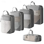economico deposito bagagli e viaggi-Cubi di imballaggio a compressione per riporre i bagagli da viaggio e salvaspazio per l&#039;organizzatore dello zaino, set da 10 pezzi per dispositivi digitali, articoli da toeletta, trucco, vestiti,
