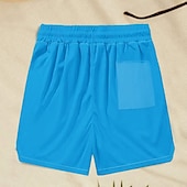 Χαμηλού Κόστους Τροπικά Φυτά και Λουλούδια-Ανδρικά Τροπικά φυτά Σορτς με επένδυση Σορτς κολύμβησης 2 σε 1 Σορτσάκια Κολύμβησης Μεσαία Μέση Χαβανέζα Διακοπές Αργίες Ρούχα παραλίας Πλαϊνές τσέπες Με επένδυση συμπίεσης Ελαστική μέση με κορδόνι