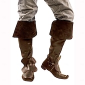 levne obuv-Retro Středověké Renesanční Boty Pánské Dámské Unisex Keltské Pirát předvečer Všech svatých Karneval Plesová maškaráda Večírek Plesová maškaráda Dospělé Boty