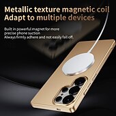 رخيصةأون جراب سامسونج-هاتف غطاء من أجل ق 25 S24 S23 Ultra Plus غطاء خلفي مغناطيس دعم الشحن اللاسلكي ضد الصدمات مكتب  /  الأعمال الكمبيوتر الشخصي