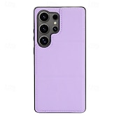 economico Cover Samsung-telefono Custodia Per Samsung Galaxy S24 S24 Ultra Plus S23 S22 S21 S20 Ultra Plus FE S25 S25 più S25 Ultra Per retro Con supporto A calamita Slot per schede Retrò TPU pelle sintetica