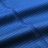 preiswerte Lässige T-Shirts für Herren-Herren T-Shirt Kurzarmshirt Kurzarm Rundhalsausschnitt Frühling &amp; Herbst Einfarbig Mode Designer Schnelltrocknend reflektierende Streifen Urlaub Straße Ausgehen Blau Marineblau Schwarz Top T-Shirt