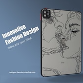 זול נרתיק iPad-לוּחַ כיסויים מכסים ל עבור Apple iPad Air 11 אינץ&#039; (2024) iPad Air 13 אינץ&#039; (2024) iPad Pro 11 אינץ&#039; (2024) iPad Pro 13 אינץ&#039; (2024) אייפד 10.9 אינץ&#039; 10 אייפד אייר 5 ipad 9th 8th 7th Generation 10.2