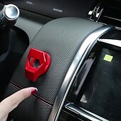 economico Interni fai-da-te per auto-1 confezione di interruttore di accensione per auto, pulsante di avvio e arresto del motore, copertura in fibra di carbonio per BMW E46 E90 E60 E39/Audi A4 A6 S3 S5/Benz C200 C300