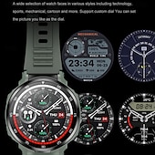 Χαμηλού Κόστους Smartwatch-696 D11 Εξυπνο ρολόι 1.46 inch Έξυπνο ρολόι Bluetooth Βηματόμετρο Υπενθύμιση Κλήσης Παρακολούθηση Ύπνου Συμβατό με Android iOS Άντρες Κλήσεις Hands-Free Υπενθύμιση Μηνύματος Έλεγχος Φωτογραφικής IPX-0