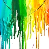 baratos Visão 3D e Geometria do Menino-Infantil Para Meninos Moletom Manga Longa Arco-íris Impressão 3D Arco-Íris Diário Interior Ao ar livre Ativo Básico 2-12 anos / Outono / Inverno / Primavera