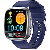 economico Smartwatch-Orologio intelligente monitor della glicemia ECG pressione sanguigna e temperatura corporea Android iOS IP68 1.75