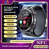 Χαμηλού Κόστους Smartwatch-S26 Έξυπνο Ρολόι 1.43 ίντσες Έξυπνο Ρολόι Bluetooth ECG+PPG Παρακολούθηση Θερμοκρασίας Πεδόμετρο Συμβατό με Android iOS Άνδρες Χωρίς Χέρια Κλήσεις Υπενθύμιση Μηνυμάτων 49mm Ρολόι