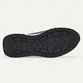 billiga Premium sneakers i läder-herrskor i premiumkohud i mörkgrönt och svart, snygg sportig design för vardagligt och aktivt slitage