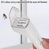 abordables Apoyo y Cuidado Animal-Atrapa insectos de mano, atrapa arañas, atrapa abejas, atrapa insectos