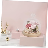 Недорогие Декоративные огни-Круглый Без шнура Переключение режимов Простой Аккумуляторы AAA 1шт