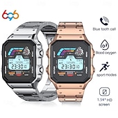 abordables Montres connectées-696 AW38 Montre Connectée Suivi de Fitness ECG PPG Rappel Appel Bluetooth Android iOS IP67 42mm 1.54