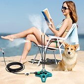 cheap Kiddie Pools-Standing Spray Cooling System Outdoor Spray CCooling Dedusting Garden Portable Sprinkler