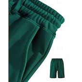 abordables Pantalones cortos de sudor-Hombre Pantalones cortos de sudor Pantalón corto Pantalones cortos de verano Pantalones cortos de playa Bolsillo Correa Cintura elástica Plano Comodidad Transpirable Corto Exterior Deportes Clásico