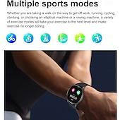 billige Smartklokker-696 ZW60 Smart Watch Fitness Tracker ECG PPG Bluetooth Anropspåminnelse Android iOS IP67 44mm 1,43